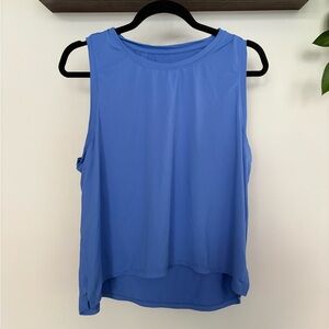 Blue Sleeveless Women's Top